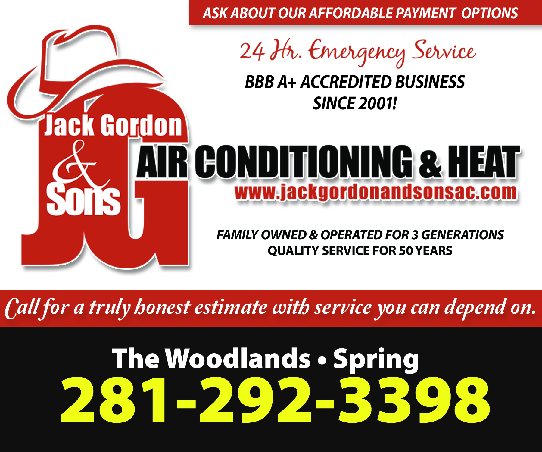 Online Proofing for Jack Gordon & Sons, Inc. Air Conditioning & Heating